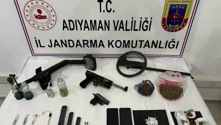 Adıyaman’da uyuşturucu operasyonu: 14 şüpheli gözaltında