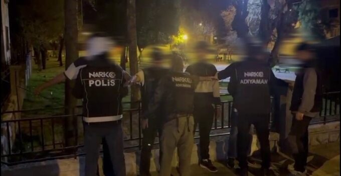 Adıyaman’da uyuşturucu operasyonu: Bir kişi tutuklandı