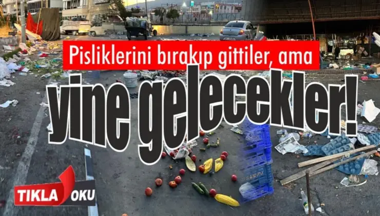 HERGÜN ORTALIK ÇÖPLÜĞE DÖNÜŞÜYOR ‘KİRLETENE TEMİZLİĞİ NİYE YAPTIRILMAZ?’..