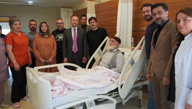 BAŞHEKİM TURGUT’TAN KORNEA NAKLİ HASTALARINA ZİYARET
