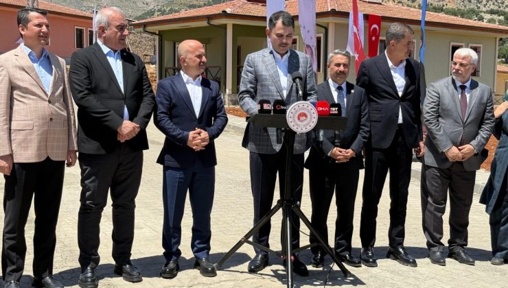 BAKAN MURAT KURUM ADIYAMAN’DA: “SADECE KONUT DEĞİL, UMUT İNŞA EDİYORUZ”