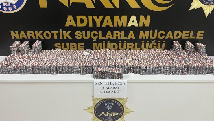 ADIYAMAN’DA NARKOTİK OPERASYONU :  2 TUTUKLAMA