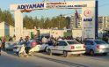 KONTEYNER KENT’TE SU İSYANI ÇÖP KONTEYNERLERİYLE YOL KAPATTILAR