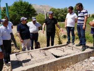 TUTDERE, HAVŞERİ İÇME SUYU ÇALIŞMALARINI İNCELEDİ