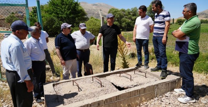 TUTDERE, HAVŞERİ İÇME SUYU ÇALIŞMALARINI İNCELEDİ