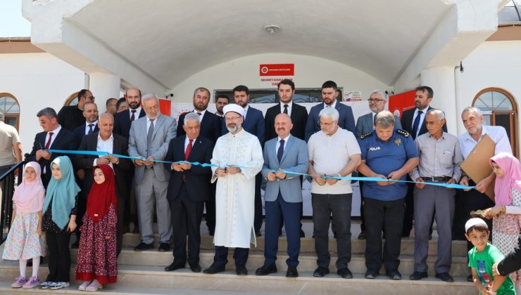 ADIYAMAN’DA 52 CAMİİ VE 12 KUR’AN KURSU YENİDEN İBADETE AÇILDI