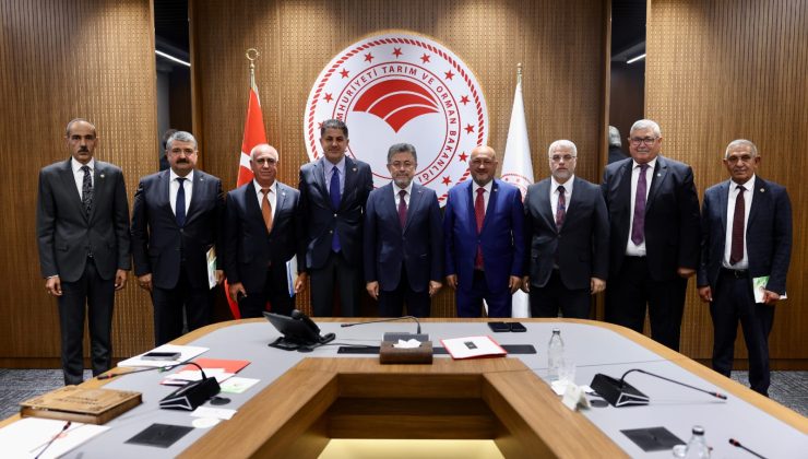 ADIYAMAN TARIMININ SORUNLARI BAKAN YUMAKLI’YA İLETİLDİ