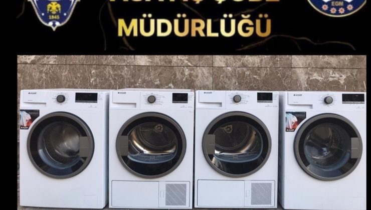 DEPREMZEDELERİN ÇAMAŞIR MAKİNELERİNİ ÇALAN ŞÜPHELİLER YAKALANDI