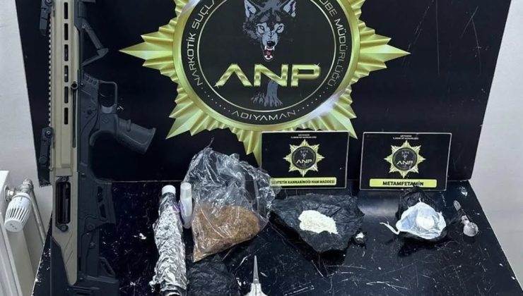Adıyaman’da Uyuşturucu Operasyonu: 3 şüpheli yakalandı