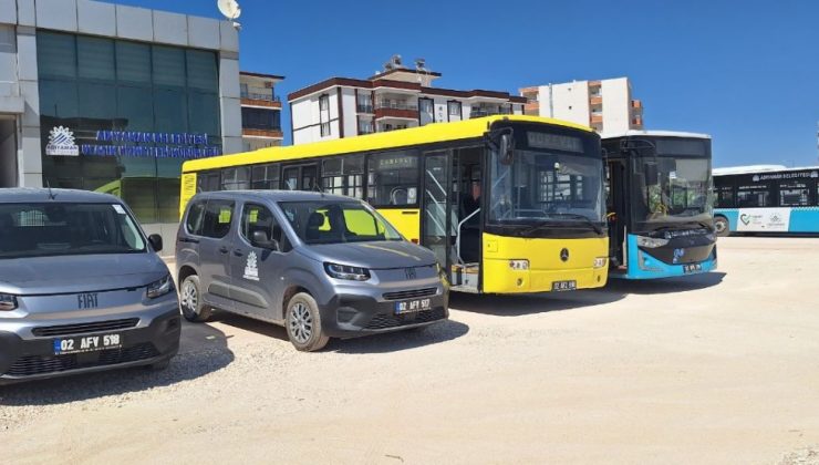 Bursa, Muğla , Tekirdağ  ve Sanko dan Adıyaman’a Araç Desteği