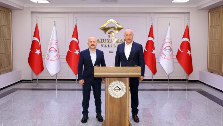 Bakan Yardımcısı Ömer Bulut, Vali Osman Varol ile bir araya geldi