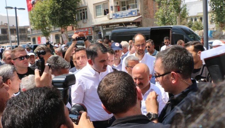 Bakan Murat Kurum Adıyaman’da inceleme ve açılış programlarına katıldı