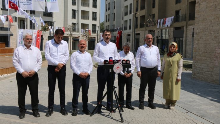 Bakan Kurum’dan Adıyamanlılara müjde: ‘Kiracılara sosyal konut projesi’