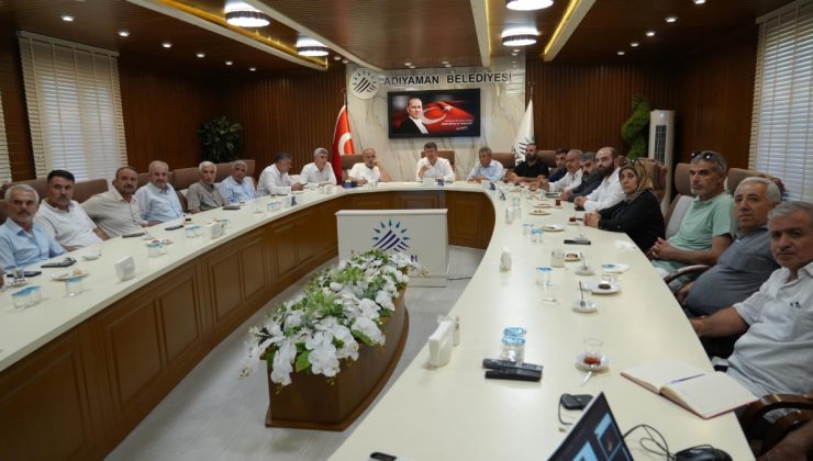 Tutdere:  Muhtaralar ile bir araya geldi ‘Su sorununu ortak akıl ve dayanışma ile çözeceğiz’