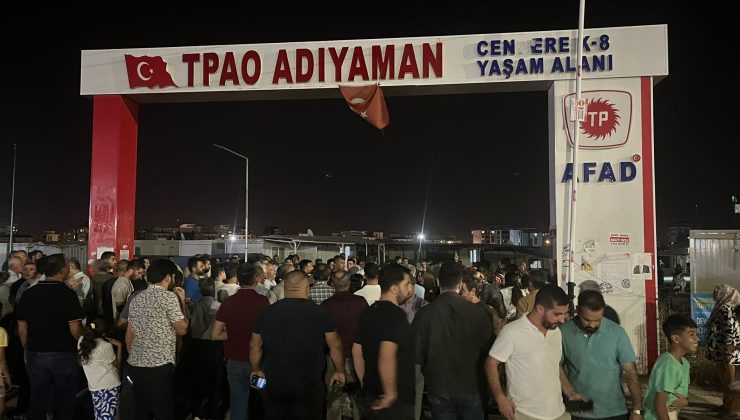 Konteyner Kent te Yaşayanlar Tepki Gösterdiler “Bizi Mağdur Etmeyin”