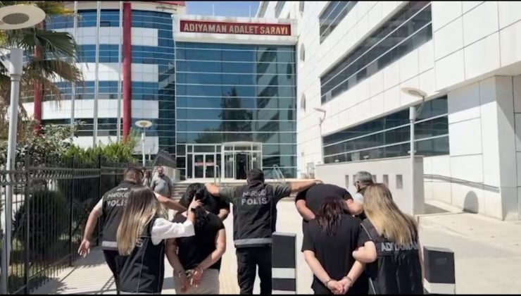 ADIYAMAN’DA 2 MİLYON 750 BİN TL’LİK UYUŞTURUCU OPERASYONU: 2 TUTUKLAMA