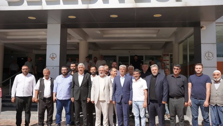 Mehmet Metiner’den Kahta Belediyesi’ne Ziyaret