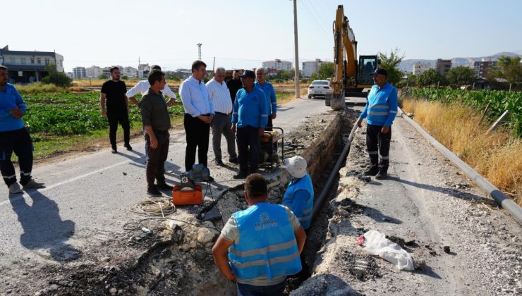 Başkan  Tutdere Çimenevler’de su sorununu çözdü, yüzler güldü