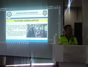 Adıyaman’da Servis Şoförlerine Güvenli Taşımacılık Eğitimi