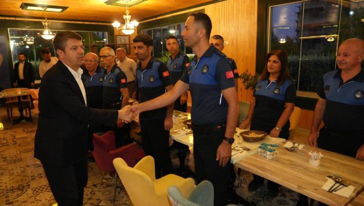 Başkan Tutdere zabıta personeliyle buluştu: ‘Zabıta belediyemizin sahadaki gücüdür’