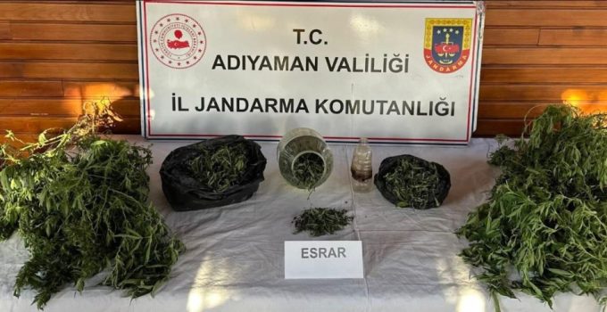 Adıyaman’da Uyuşturucu Ticareti Yapan 3 Şüpheli Yakalandı