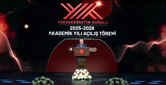 Rektör Mehmet Keleş “ Beştepe de Cumhurbaşkanı Erdoğan’ın Akademik Açılış Törenine” Katıldı