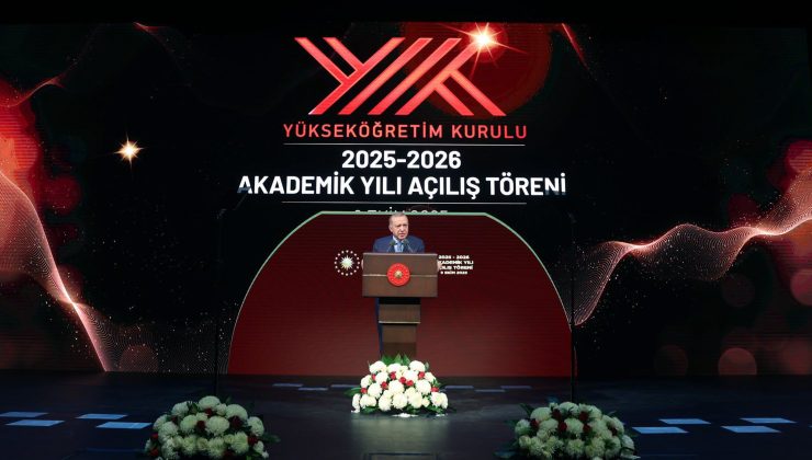 Rektör Mehmet Keleş “ Beştepe de Cumhurbaşkanı Erdoğan’ın Akademik Açılış Törenine” Katıldı