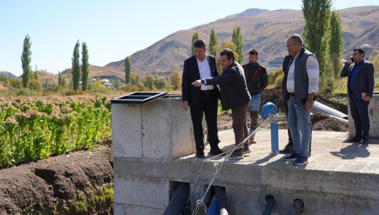 Başkan Tutdere’den su hamlesi: Yeni kuyular kısa sürede devreye alınacak