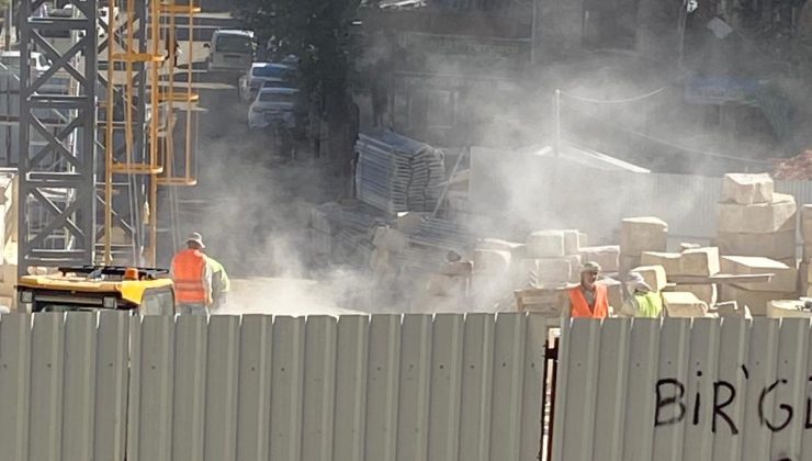 TOZ İÇİNDE KALAN ESNAF SES YÜKSELTTİ