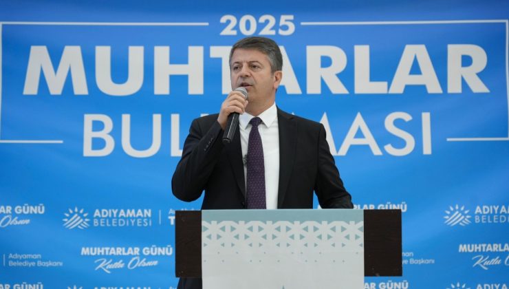 Başkan Tutdere: ‘Köyüyle, kentiyle Adıyaman halkı önceliğimiz’