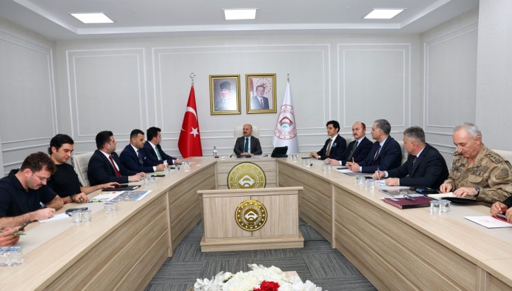 Cumhurbaşkanı Erdoğan’ın Ziyareti Öncesi Adıyaman’da Güvenlik Toplantısı