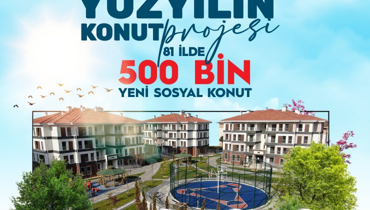 Sosyal Konut Hamlesi Başvuruları Adıyaman da   başladı