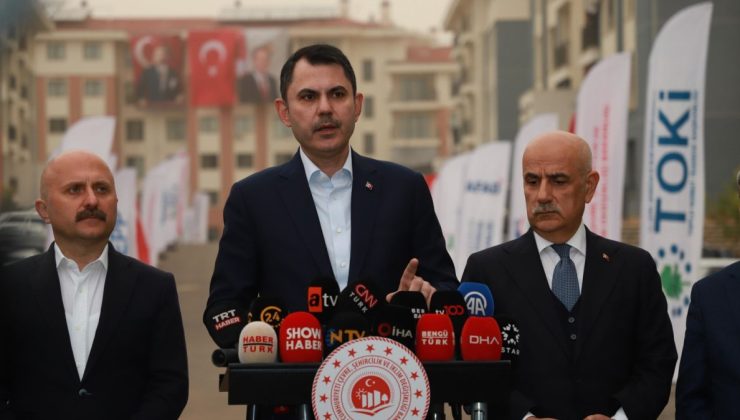 Bakan Kurum Adıyaman’da CHP’ye yüklendi: ‘Yolsuzluğa para buluyorlar ama deprem bölgesinde çakılı çivileri yok’