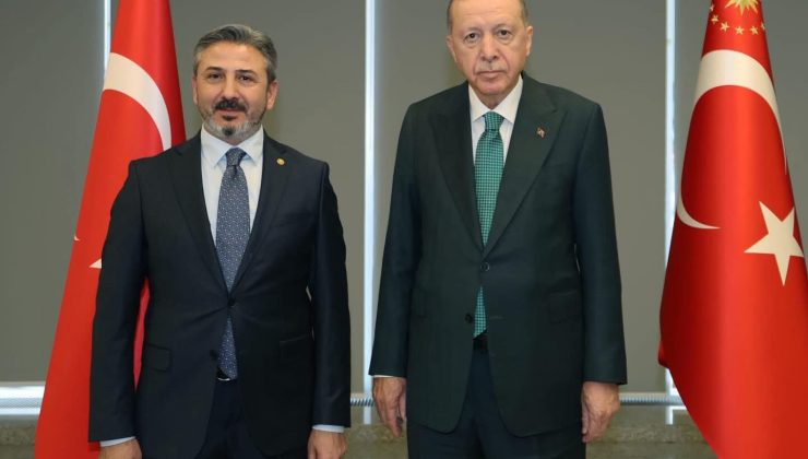 Bakan Yardımcısı Aydın, Cumhurbaşkanı Erdoğan ile Bir Araya Geldi