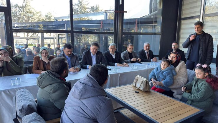 Milletvekili İshak Şan, Kahta’da Gönül Köprüsü Kurdu