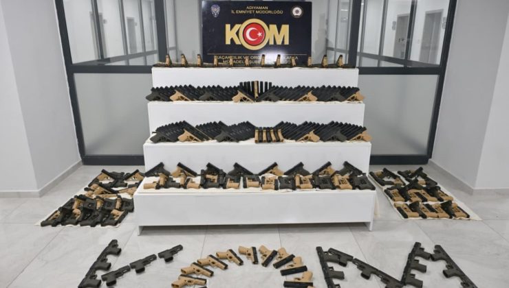 Adıyaman’da KOM ve istihbarattan silah operasyonu