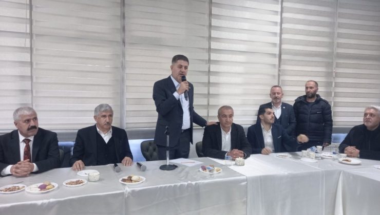 Milletvekili İshak Şan’a Kahta’da Yoğun İlgi