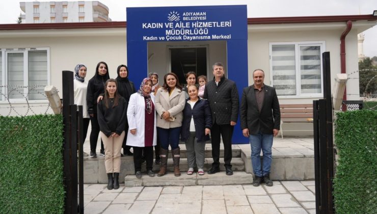 Başkan Tutdere, Kadın Ve Çocuk Dayanışma Merkezi’ni Ziyaret Etti