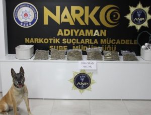 Adıyaman’da narkotik operasyonu: 3 kilo skunk ele geçirildi