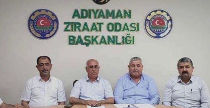 Adıyaman Ziraat Odası’ Başkanlarından kredi engeli tepkisi